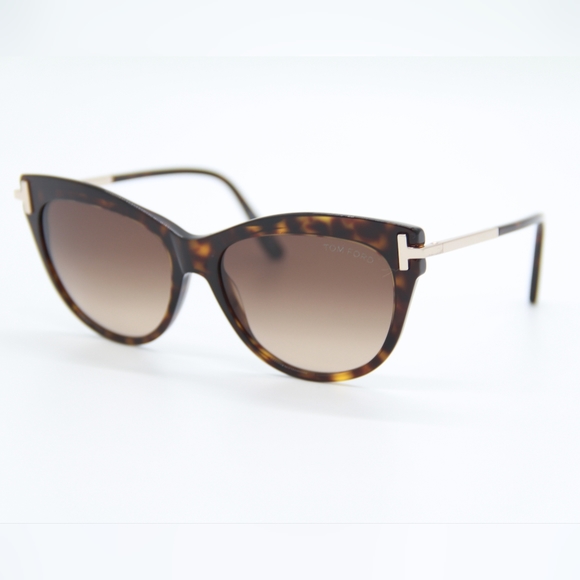 NEW TOM FORD FT0821/S WOMEN SUNGLASSES TOM FORD KIRA TF821 52F - Picture 2 of 9